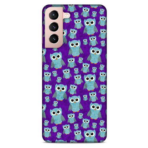 Lopard Samsung Galaxy S21 Uyumlu Kılıf Baykuşlar (3) Kapak