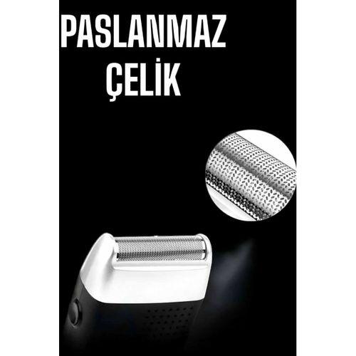 Tıraş Makinesi Islak Ve Kuru Kullanıma Uygun Kablosuz Taşınabilir