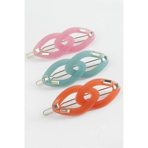 Fiyong Taşlı Klipsli Toka