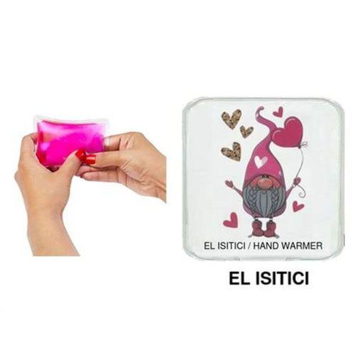 Kalpli Noel Cücesi Cep Sobası,El Isıtıcı,Sıcak Su Torbası Pvc  10X9,5Cm