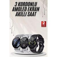 Çok Fonksiyonlu Akıllı Saat Bluetooth Bağlantılı Çağrı Cevaplayabilen Uzun Pil Ömrü