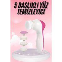 5 Başlıklı Titreşimli Cilt Temizleme Seti Canlandırıcı Ve Onarıcı