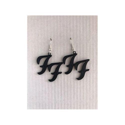 Küpe Foo Fighters Rock Band Kolye (Bu ürün Sadece Plastik parçadır - Almadan Önce Soru Sorabilirsiniz)