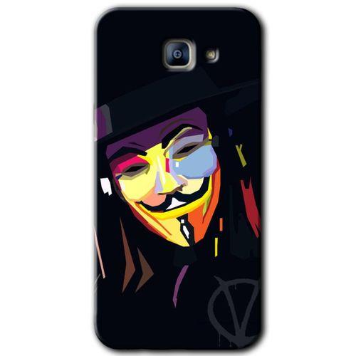 Galaxy A8 2016 Kılıf HD Desen Baskılı Arka Kapak - Vendetta