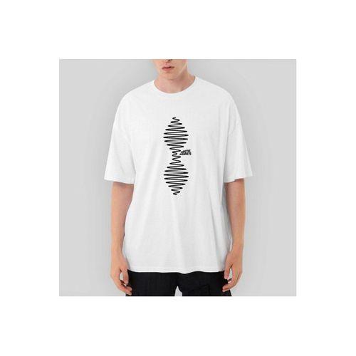 Arctic Monkeys Wave Oversize Beyaz Tişört