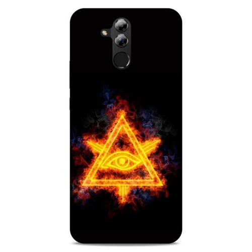 Lopard Huawei Mate 20 Lite Uyumlu Kılıf FireX (42) Rugged Armor Kılıf İlluminati