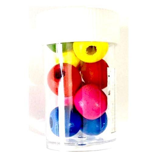 Ahşap Boncuk 15Mm - 3 adet