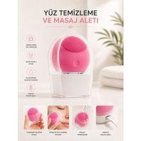 Yüz Temizleme Ve Masaj Aleti Tüm Cilt Tipleri İçin Uygun, Kan Dolaşımını Artıran