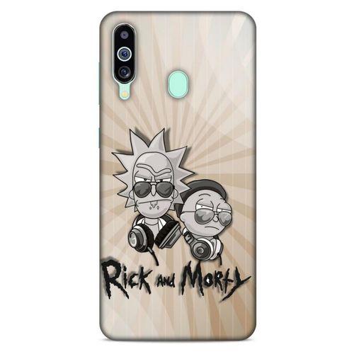 Samsung Galaxy M40 Uyumlu Kılıf Rick And Morty (16) Kalın Kılıf Jessica