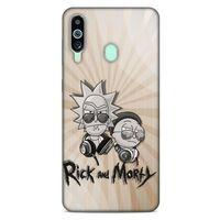 Samsung Galaxy M40 Uyumlu Kılıf Rick And Morty (16) Kalın Kılıf Jessica