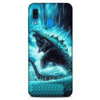 Samsung Galaxy A30 Kılıf Dragons (39) Liquid Crystal Kılıf Ejderhalar