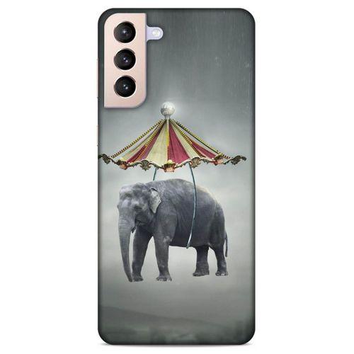 Lopard Samsung Galaxy S21 Plus Uyumlu Kılıf Manipülasyon ☻ (15) Antişok Kılıf Baskılı