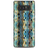 Samsung Galaxy Note 8 Kılıf Baskılı Özel Seri Taşlı (30) Silicone Case
