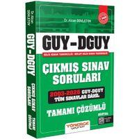 GUY DGUY Gelir Uzman Yardımcılığı Çıkmış Sınav Soruları Yönerge Yayınları