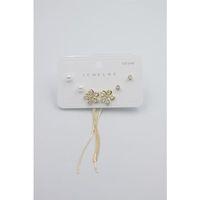 Çoklu Set Küpe - Altın