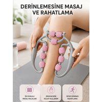 Taşınabilir 3d Masaj Rulosu – Kas Rahatlatıcı Ve Yağ Azaltıcı Masaj Cihazı