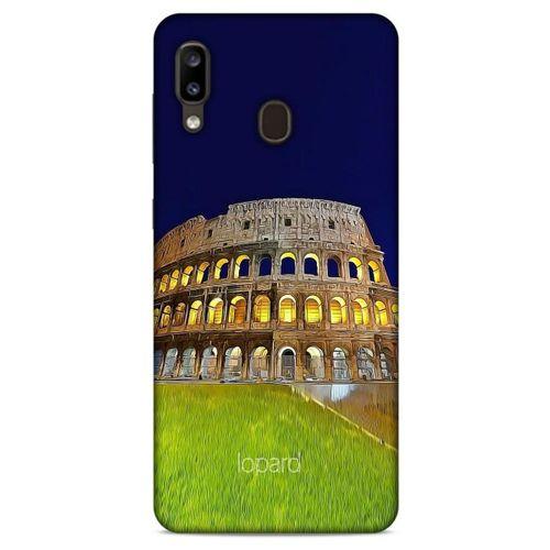 Samsung Galaxy A20 Kılıf Dünya Mimarisi (24) Darbe Emici Kılıf Kolezyum Roma