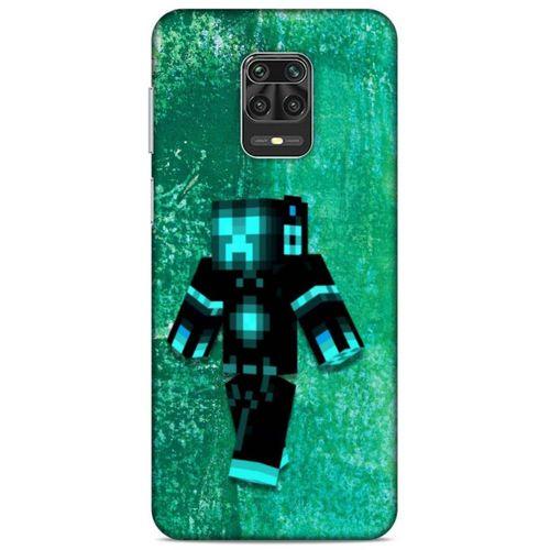 Lopard Xiaomi Redmi Note 9 Pro Uyumlu Kılıf PiXel (45) Liquid Air Kılıf Tron