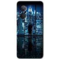 Huawei Nova 9 SE Kılıf HD Desen Baskılı Arka Kapak - Şehir Manzarası + Kırılmaz Cam