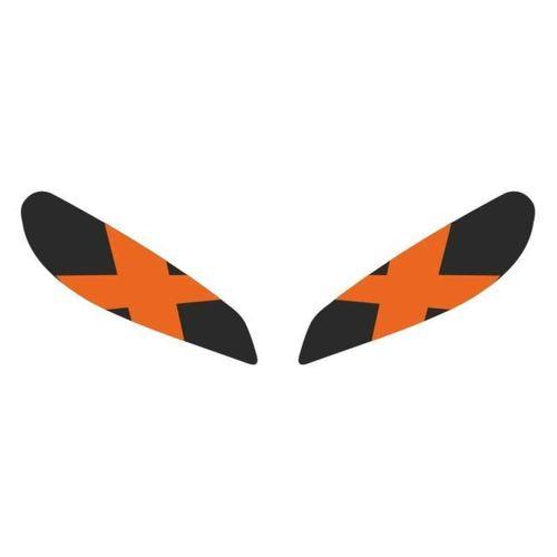 CF MOTO Cf Moto 250 Sr 2020 - 2024 Uyumlu Far Sticker X Turuncu