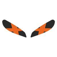 CF MOTO Cf Moto 250 Sr 2020 - 2024 Uyumlu Far Sticker X Turuncu