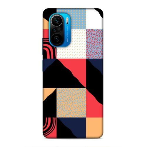 Xiaomi Poco F3 Uyumlu Kılıf Insomnia (16) Kalın Kılıf Siyah Kırmızı