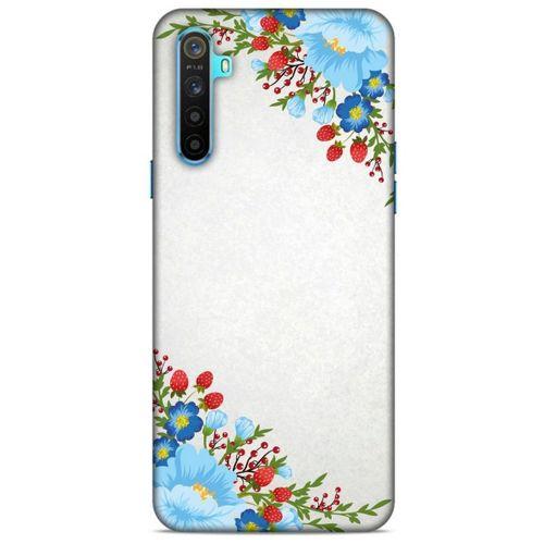 Lopard Oppo Realme 6i Uyumlu Kılıf Bahar (18) Telefon Kılıfları Mavi Kırmızı