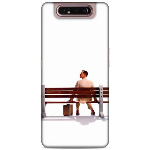 Lopard Samsung Galaxy A80 Uyumlu Kılıf IMDB Film (12) Koruyucu Silikon Forrest Gump