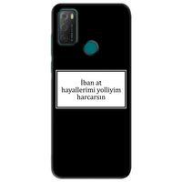 TCL 20E Kılıf HD Yazı Baskılı Silikon Arka Kapak - Yazı 9