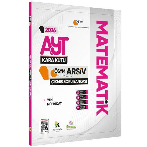 2026 YKS-TYT Matematik TEK Kitap ve AYT Matematik Kara Kutu ÖSYM Çıkmış Soru Bankası 2li Set Çözümlü