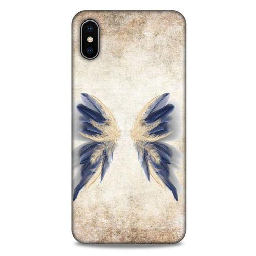 Apple iPhone XS Max Kılıf Desenli Özel Seri Tüyler (17) Tasarım Kılıf