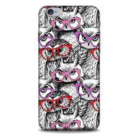 Baykuşlar (1) Desenli Silikon Kapak Telefon Kabı Apple Iphone 6 Plus Kılıf