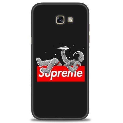 Samsung Galaxy A7 2017 / A720 Kılıf HD Baskılı Kılıf - Supreme + Tam Ekran Koruyucu
