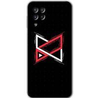 MRCİLETİSİM MRCİLETİSİM Samsung Galaxy M22 Kılıf HD Desen Baskılı Arka Kapak + Temperli Cam - Kilit