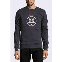Mötley Crüe Shout At The Devil Baskılı Füme Antrasit Erkek Sweatshirt