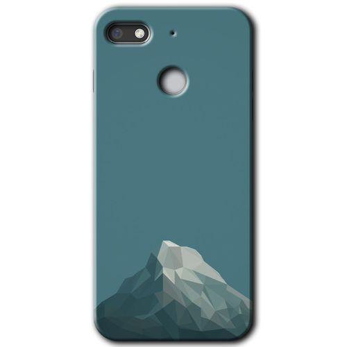 Potkal Hediye Fabrikası General Mobile GM 8 Go Kılıf HD Desen Baskılı Arka Kapak - Alone Mountain