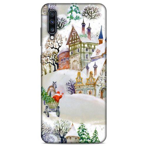 Samsung Galaxy A70 Kılıf Snowix (25) Antişok Kapak Karışık Renkli