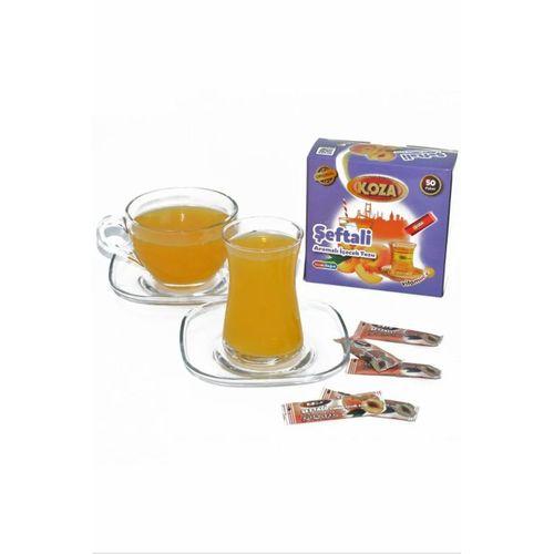 Koza Tek İçimlik Şeftali Aromalı Toz İçecek 50'li