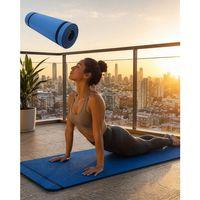 10 Mm Spor Ve Kamp Matı Çift Taraflı Kullanım Kaymaz Yüzey Hafif Ve Dayanıklı