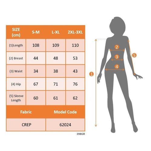Kadın Uzun Kollu V Yakalı Cepli Midi Ithal Krep Elbise