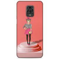Xiaomi Redmi Note 9S Kılıf FunnyMaX (9) Kılıf Gül Kurusu Maymun