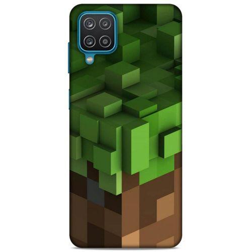 Lopard Samsung Galaxy A12 Uyumlu Kılıf PiXel (30) Silicone Case Block