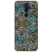 Animax Zebra Kaplan Oppo A5 2020 Kılıf Desenli Silikon
