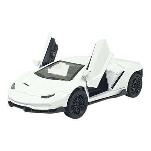 Çek Bırak Metal Arabalar 13 cm - SR2213- Beyaz