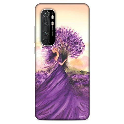 Y.Liva-2021 Özel Seri Lavanta Xiaomi Mi Note 10 Lite Kılıf Silikon Kapak