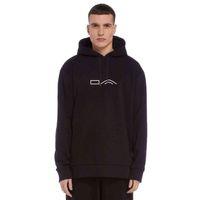 Türk Boyları Karaevli Baskılı Siyah Erkek Kapşonlu Sweatshirt
