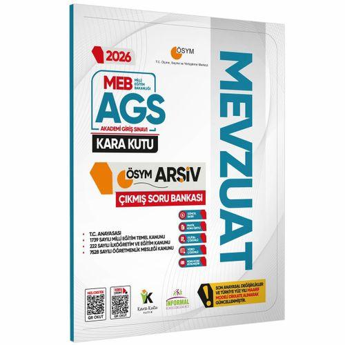 2026 MEB-AGS Kara Kutu GENEL KÜLTÜR 5li ALTIN SET ÖSYM Çıkmış Soru Bankası Konu Özetli Çözümlü