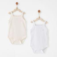 Andywawa AC26760 Special Modal 2li Askılı Body Ecru White