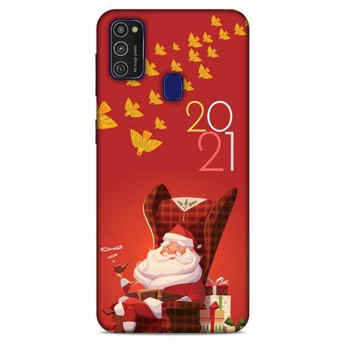 Yılbaşı Süsleri 03 Samsung Galaxy M21 Kılıf Silikon Kapak