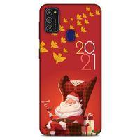 Yılbaşı Süsleri 03 Samsung Galaxy M21 Kılıf Silikon Kapak